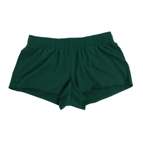 Wild Fable Green Elastic Waist Womens Shorts Size Large Cotton Blend. - Picture 1 of 7